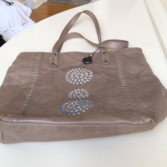 “THE SAK” LEATHER HOBO HANDBAG - Picture 3 of 7